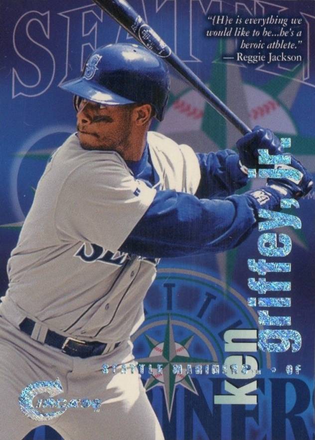 1996 Circa Rave Ken Griffey Jr. #78 Baseball Card