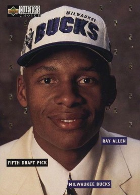 1996 Collector's Choice Draft Trade Ray Allen #DR5 Basketball Card