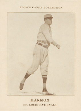 1912 Plow's Candy Bob Harmon # Baseball Card