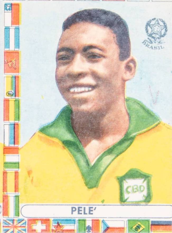 1962 Copa Do Mundo Pele #19 Soccer Card