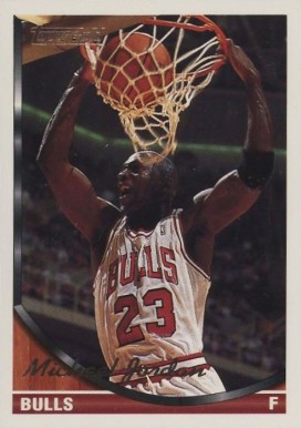 1993 Topps Gold Michael Jordan #23 Basketball Card