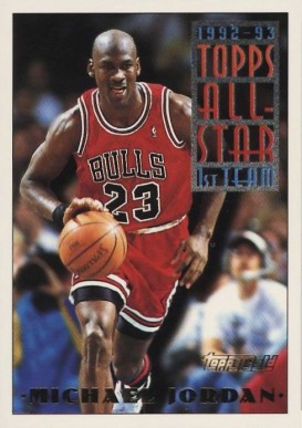 1993 Topps Gold Michael Jordan #101 Basketball Card