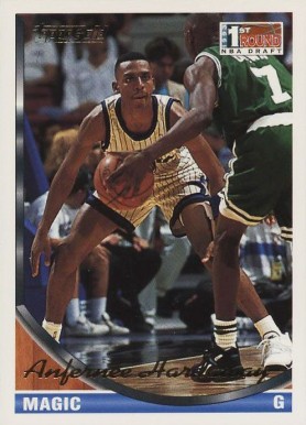 1993 Topps Gold Anfernee Hardaway #334 Basketball Card