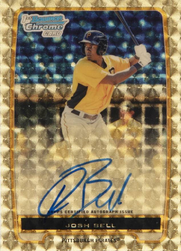 2017 Topps Stadium Club #57 Josh Bell Pittsburgh Pirates Rookie Baseball Card 
