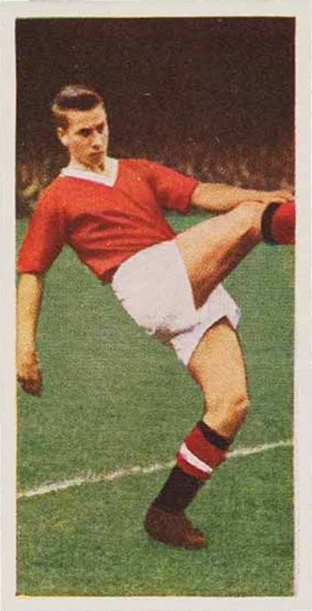 1958 Cadet Sweets Ltd. Footballers Bobby Charlton #25 Soccer Card