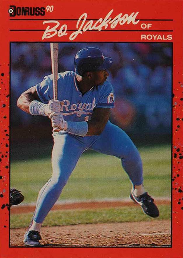 1990 Donruss Previews Bo Jackson #3 Baseball Card