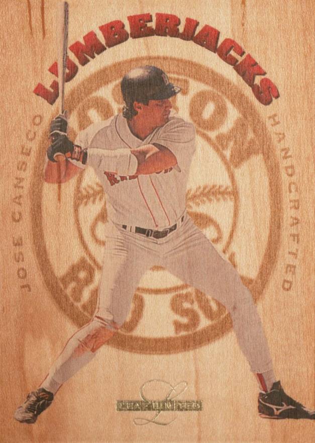 1995 Leaf Limited Lumberjacks Jose Canseco #12 Baseball Card