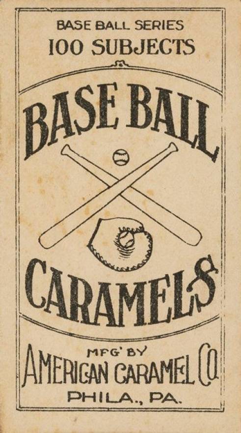 1909 E90-1 American Caramel Speaker, c.f. Boston Am. # Baseball Card