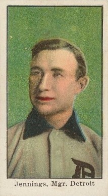 1909 E90-1 American Caramel Jennings, Mgr. Detroit # Baseball Card