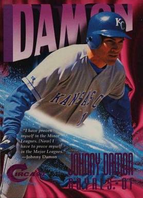 1997 Circa Rave Johnny Damon #111 Baseball Card