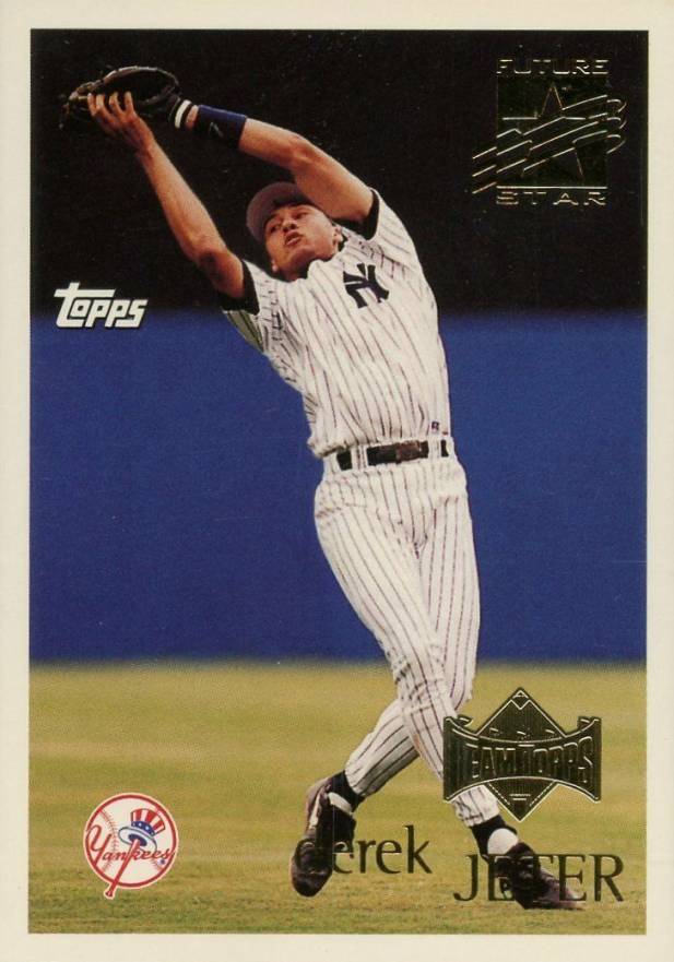 1996 Topps Derek Jeter #219 Baseball Card