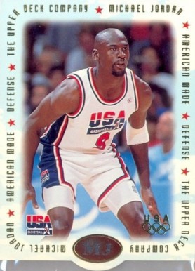 1996 Upper Deck USA Michael Jordan American Made Defense #M2 Basketball Card