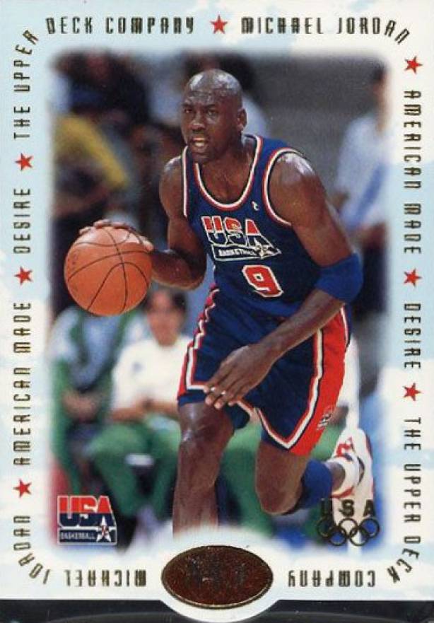 1996 Upper Deck USA Michael Jordan American Made Desire #M3 Basketball Card