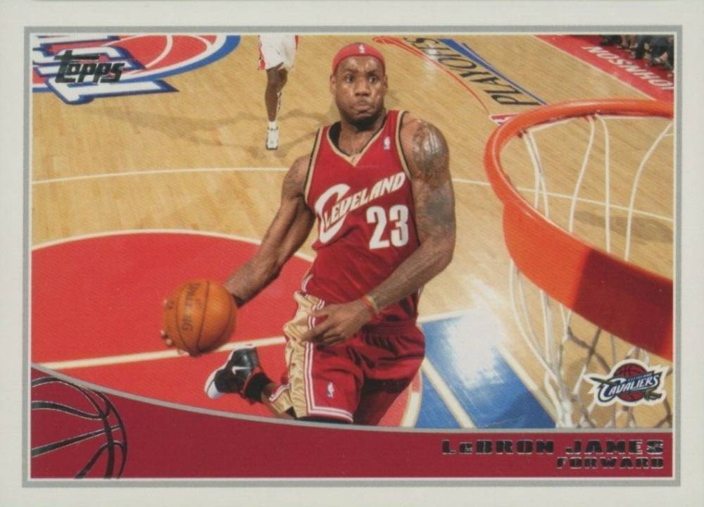2009 Topps LeBron James #42 Basketball Card