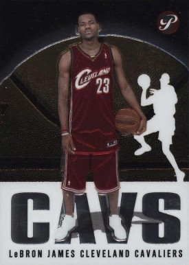 2003 Topps Pristine LeBron James #101 Basketball Card