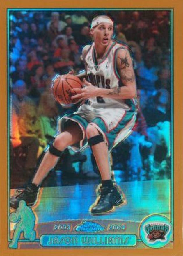 2004 05 Topps Basketball Card #197 Jason Williams Memphis Grizzlies