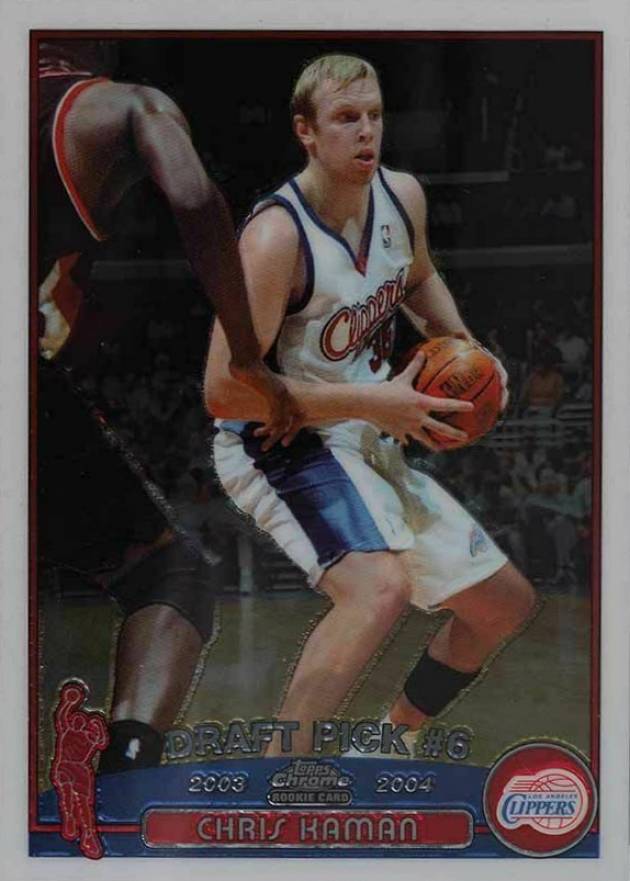 2003 Topps Chrome Chris Kaman #116 Basketball Card