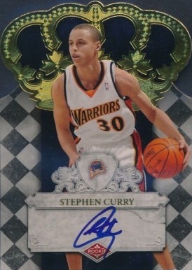 2009 Panini Crown Royale Stephen Curry #103 Basketball Card