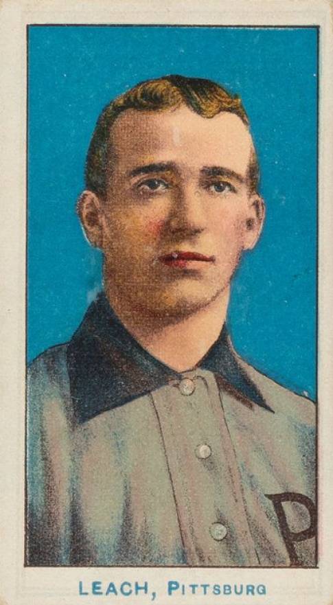 1910 American Caramel Pirates Leach, Pittsburgh # Baseball Card