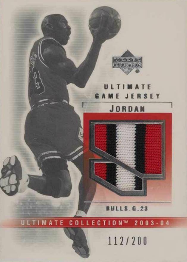 2003 Upper Deck All-Star Weekend Authentics Dual Game Used Warm Up Patch  Relic Kobe Bryant/Michael Jordan (PSA 9) - Jackpot Sport Cards