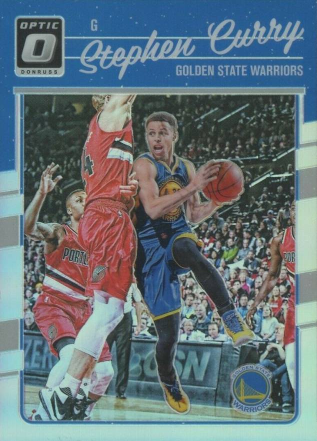 2016 Panini Donruss Optic Stephen Curry #135 Basketball Card