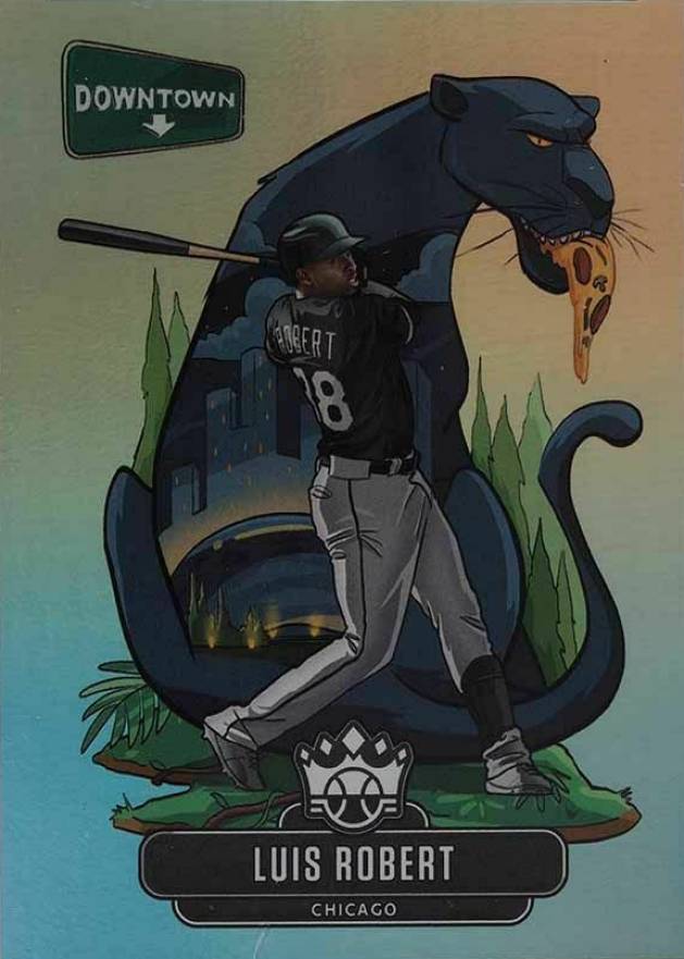2020 Panini Diamond Kings Downtown Luis Robert #D12 Baseball Card
