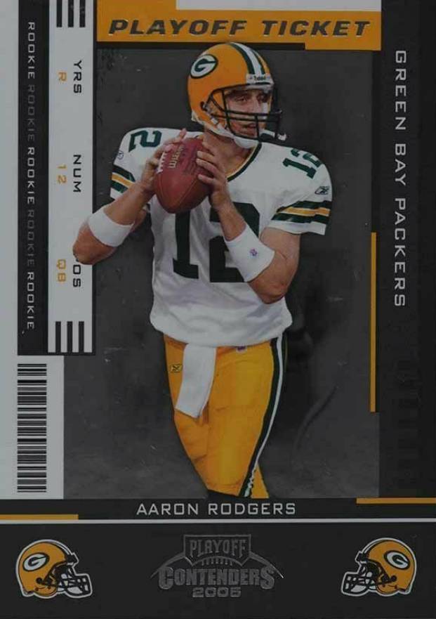 2005 Playoff Contenders Aaron Rodgers #101 Football Card
