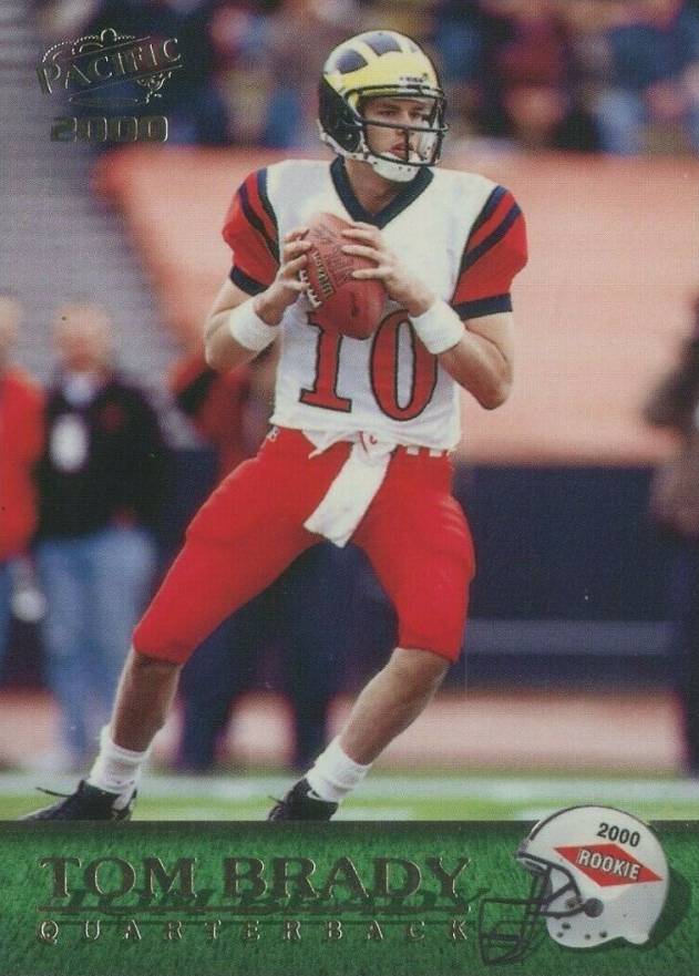 2000 Pacific Tom Brady #403 Football Card