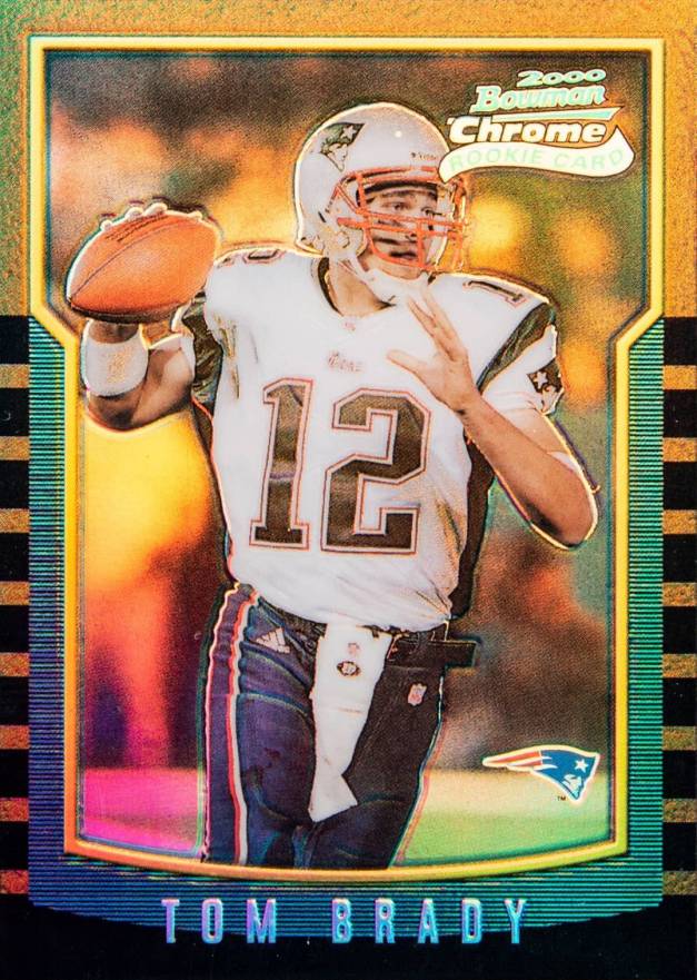 2000 Bowman Chrome Tom Brady #236 Football Card