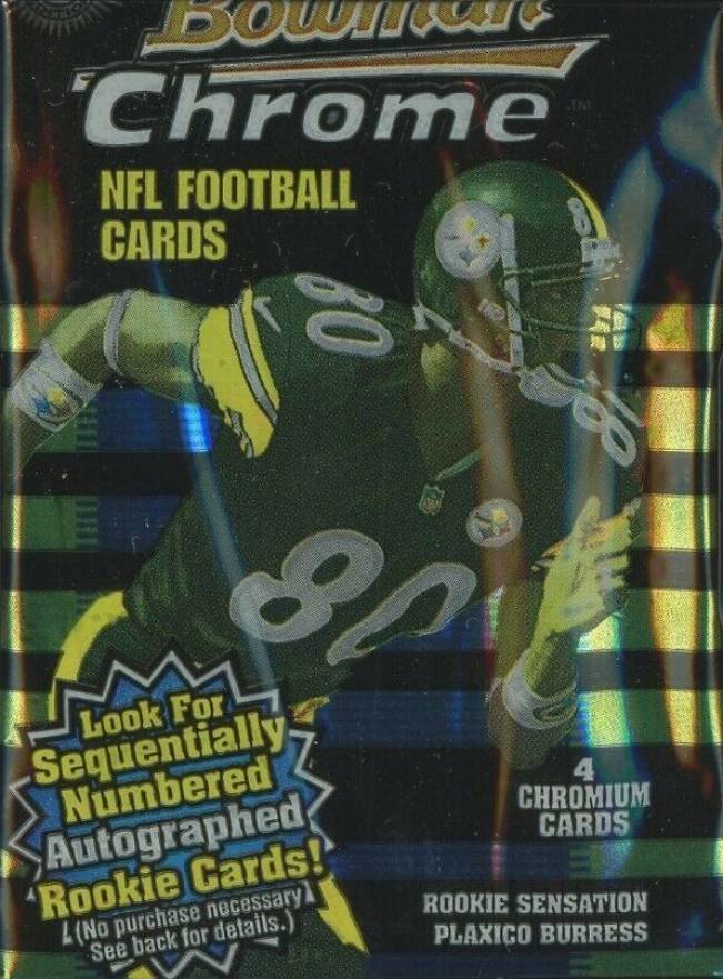 2000 Bowman Chrome Foil Pack #FP Football Card