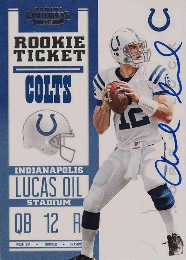 2012 Panini Contenders Andrew Luck #201 Football Card