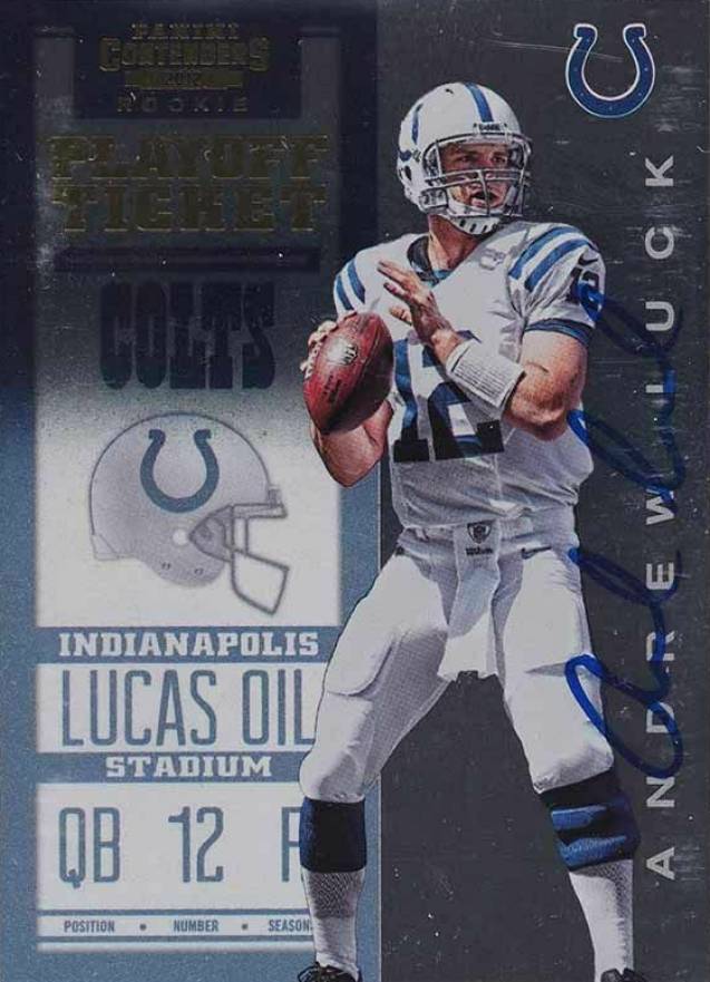 2012 Panini Contenders Andrew Luck #201 Football Card