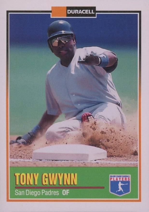 1993 Duracell Power Players I Tony Gwynn #14 Baseball Card
