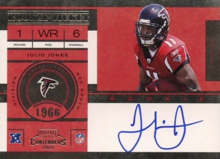 2017 Donruss #48 Julio Jones Atlanta Falcons Football Card 