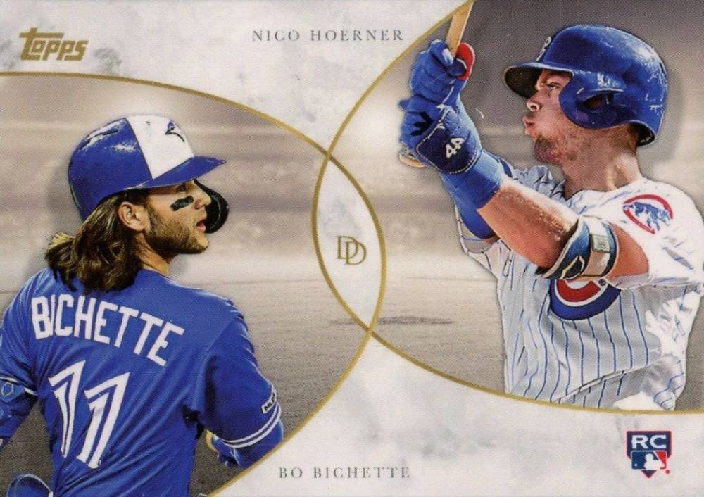 2020 Topps on Demand Dynamic Duals Bo Bichette/Nico Hoerner #21 Baseball Card