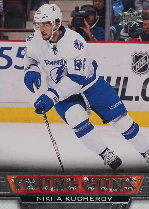 2013 Upper Deck Nikita Kucherov #483 Hockey Card