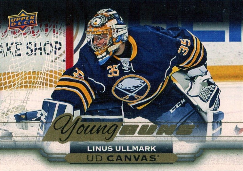 2015 Upper Deck Canvas Linus Ullmark #C217 Hockey Card