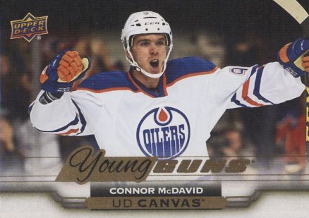 2015 Upper Deck Canvas Connor McDavid #C211 Hockey Card