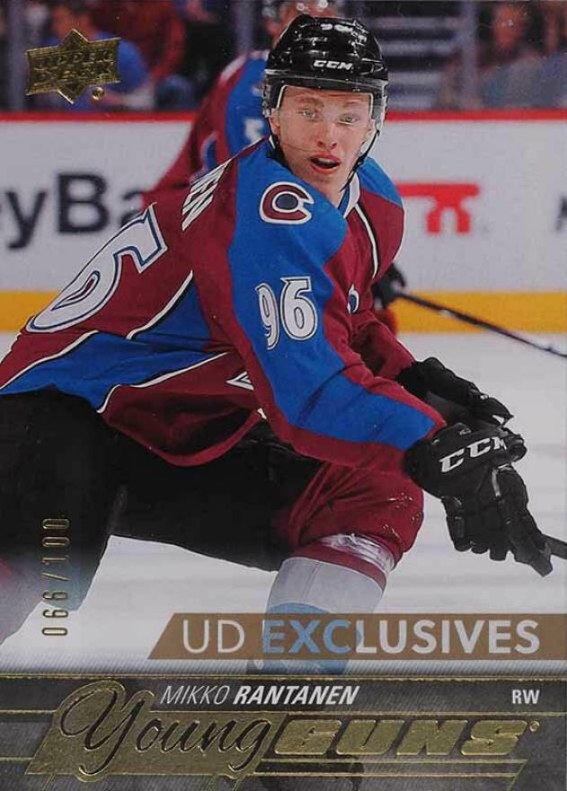 2015 Upper Deck Mikko Rantanen #206 Hockey Card