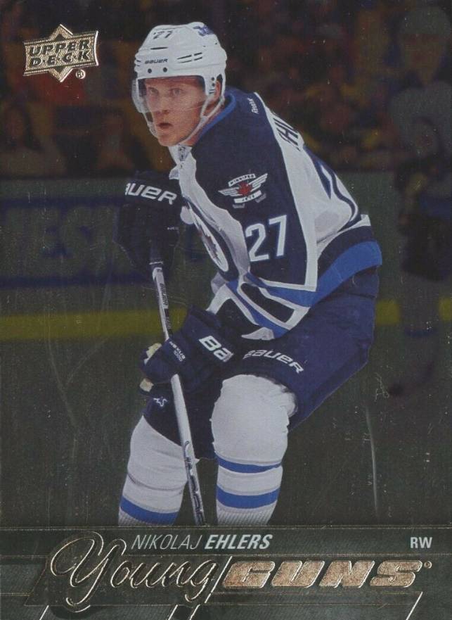 2015 Upper Deck Nikolaj Ehlers #223 Hockey Card