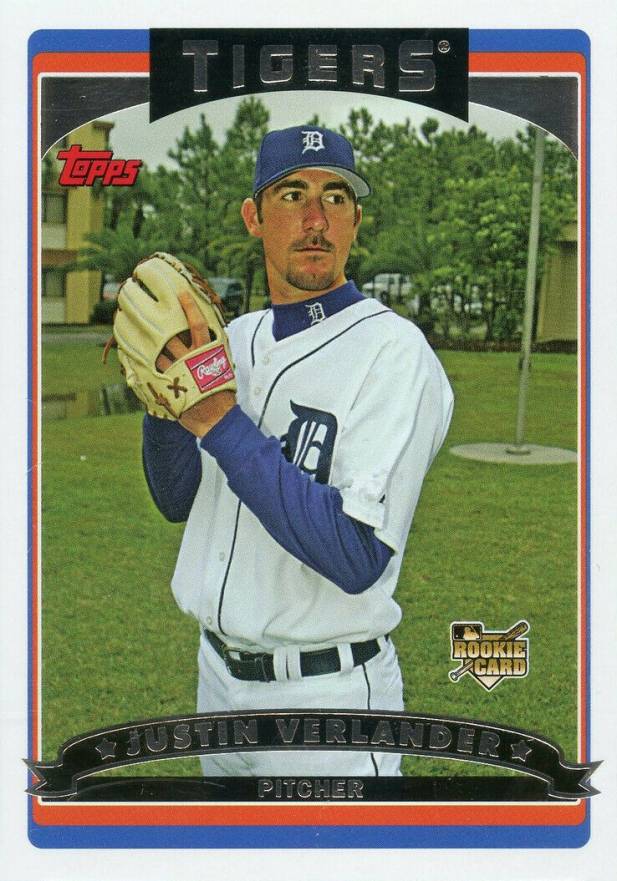 2006 Topps Justin Verlander #641 Baseball Card