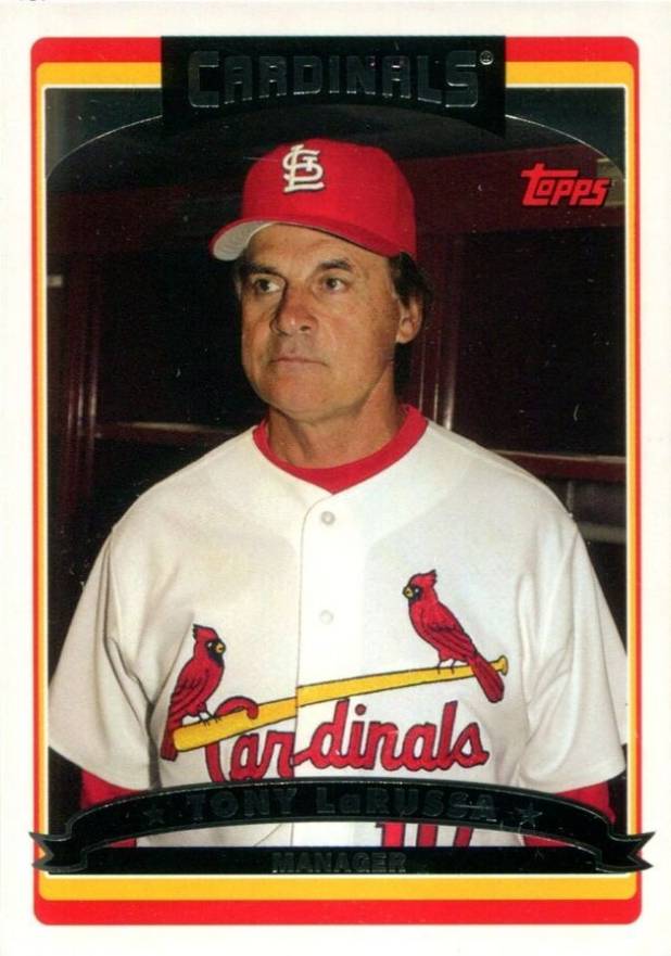 2006 Topps Tony LaRussa #291 Baseball Card