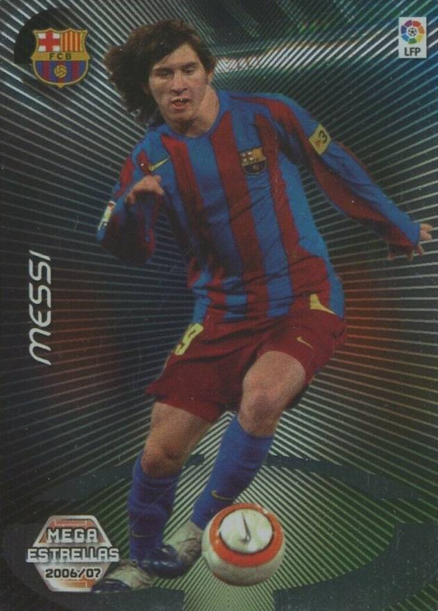 2006 Panini Megacracks Lionel Messi #386 Soccer Card