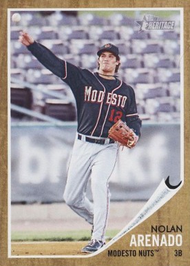 2011 Topps Heritage Minor League Edition Nolan Arenado #53 Baseball Card