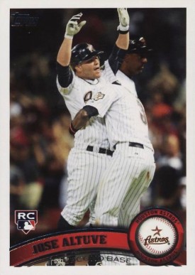 2011 Topps Update Jose Altuve #US132 Baseball Card
