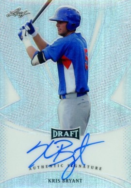 2013 Leaf Metal Draft Autographs Kris Bryant #BAKB1 Baseball Card