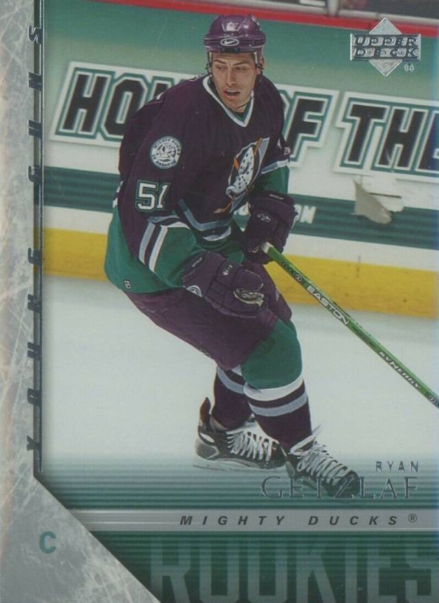 2005 Upper Deck Ryan Getzlaf #452 Hockey Card