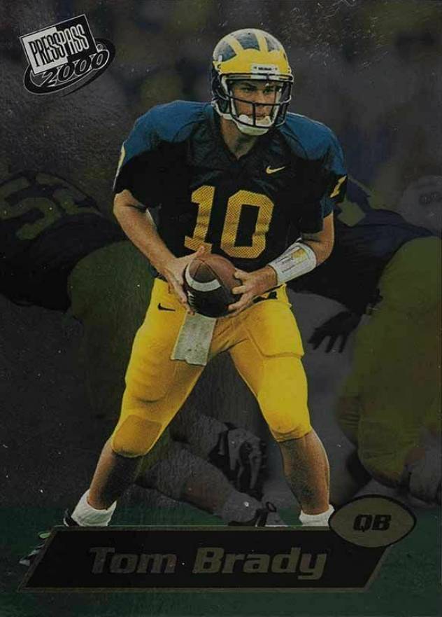 2000 Press Pass Tom Brady #37 Football Card