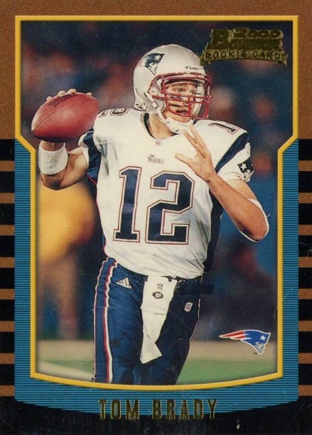 2000 Bowman Tom Brady #236 Football Card