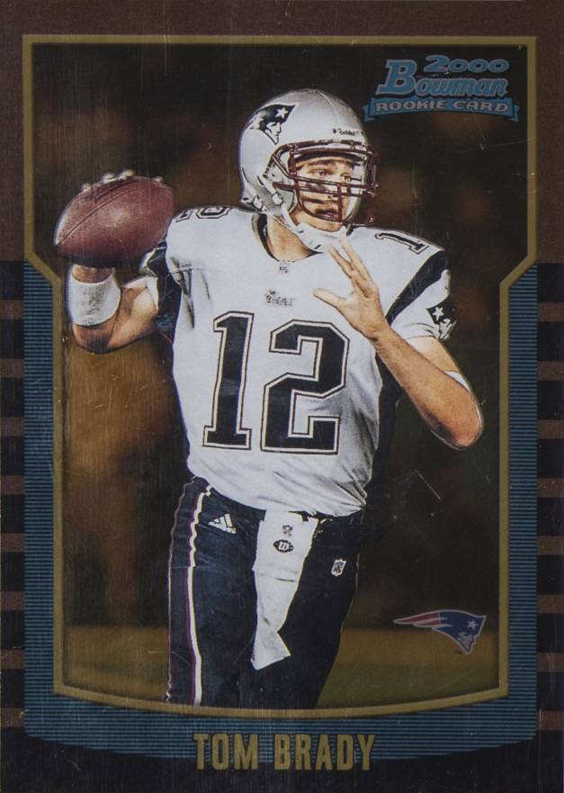 2000 Bowman Tom Brady #236 Football Card